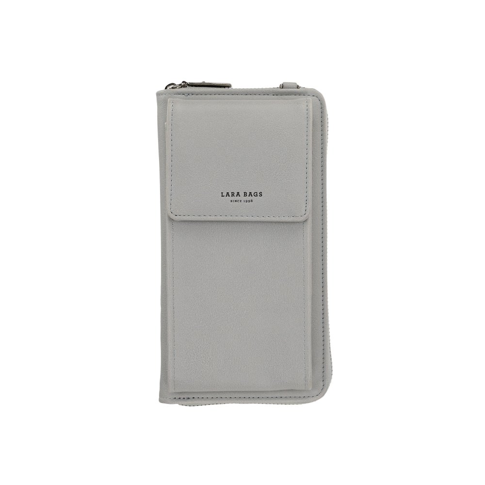 DÁMSKA PEŇAŽENKA A PÚZDRO NA MOBIL Sivá