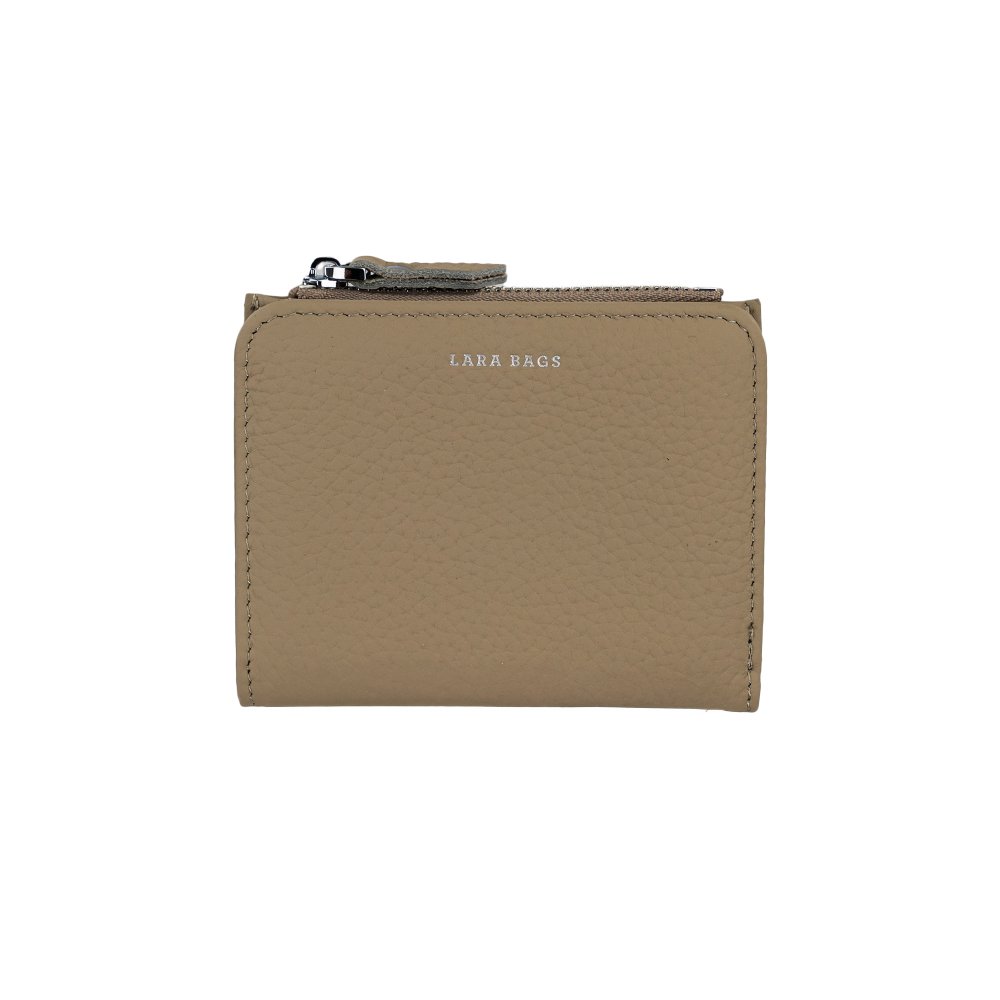 DÁMSKA KOŽENÁ PEŇAŽENKA taupe