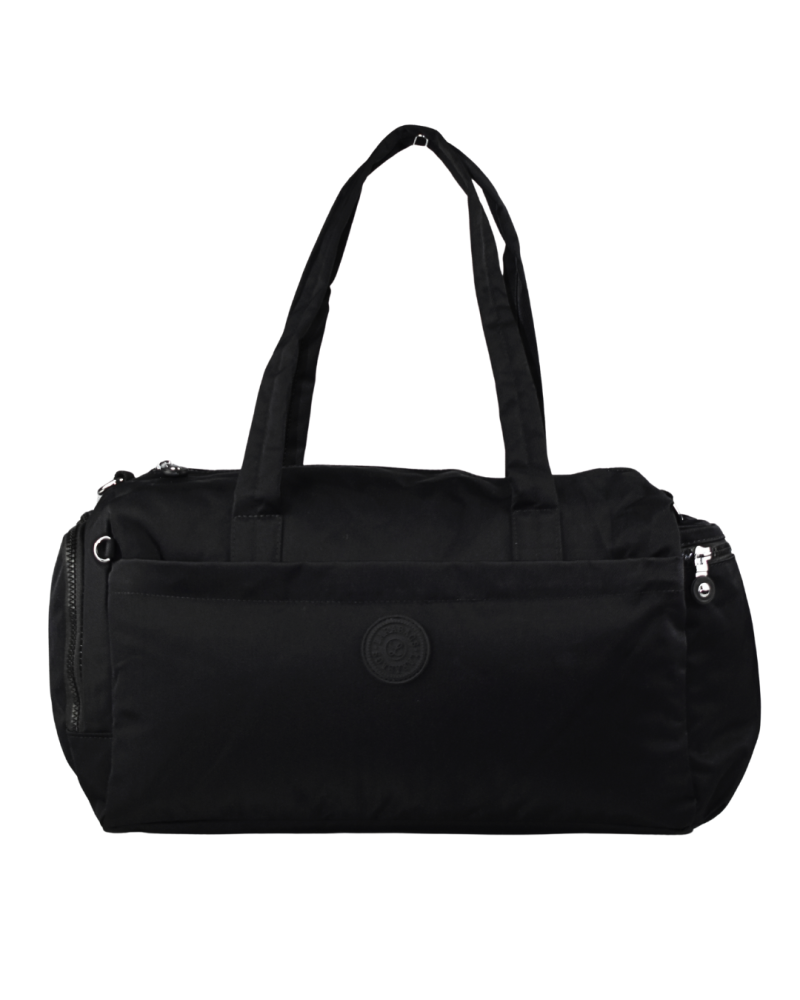 LÁTKOVÁ CESTOVNÁ TAŠKA LARA BAGS Čierna