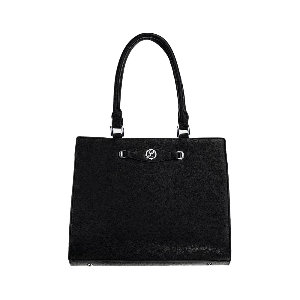 DITA dámska koženková kabelka Čierna