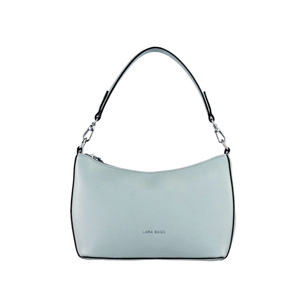 SANDY dámska koženková kabelka Nebeská modrá