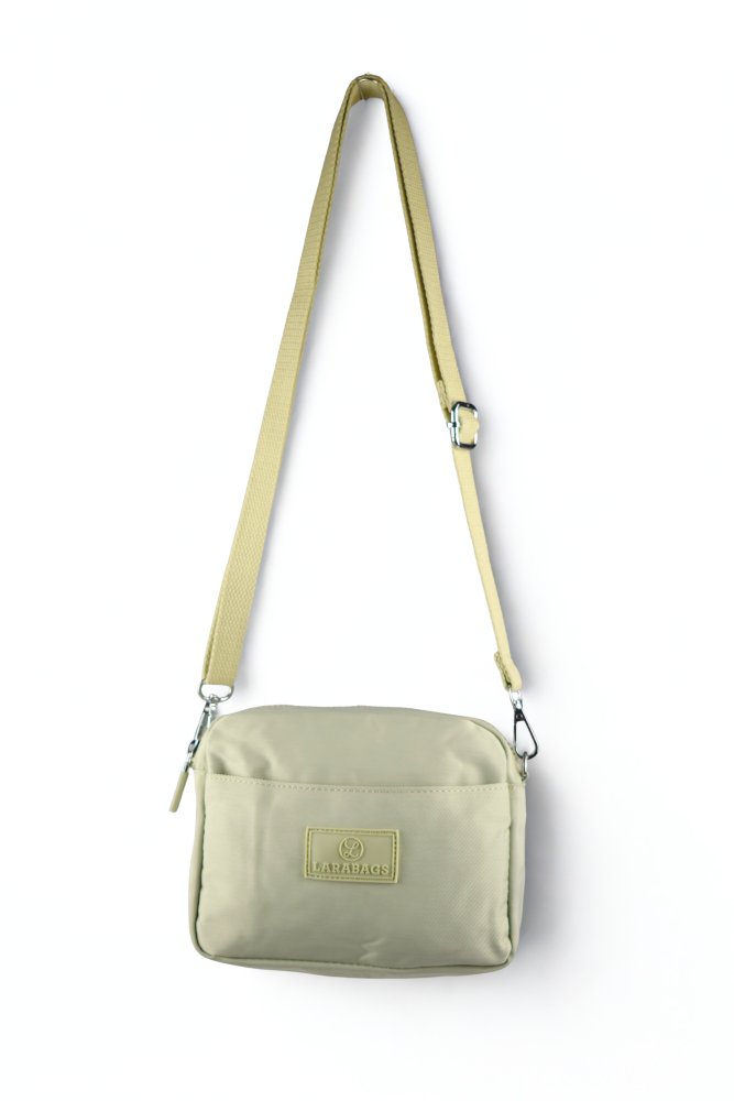 LÁTKOVÁ TAŠKA LARA BAGS Svetlo zelená