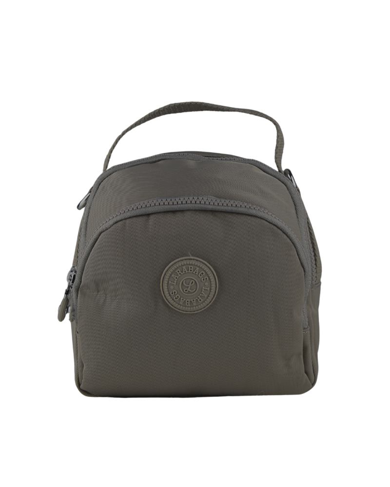 LÁTKOVÝ BATOH LARA BAGS Sivá
