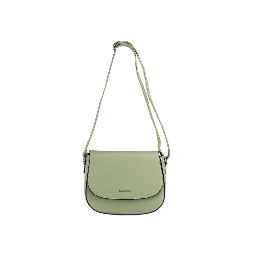 PAOLA dámska crossbody koženková kabelka Svetlo zelená