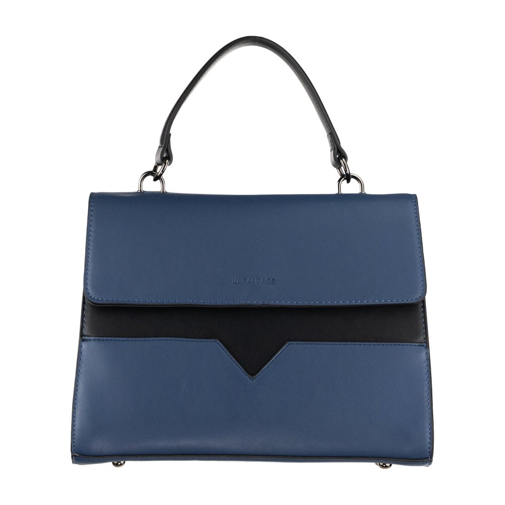 SUSIE dámska koženková kabelka Tmavomodrá