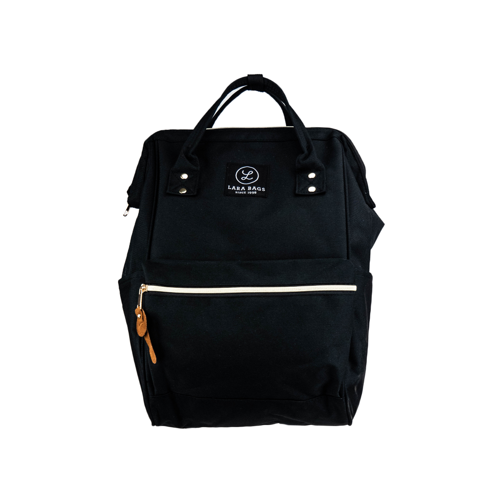 LÁTKOVÝ BATOH Čierna