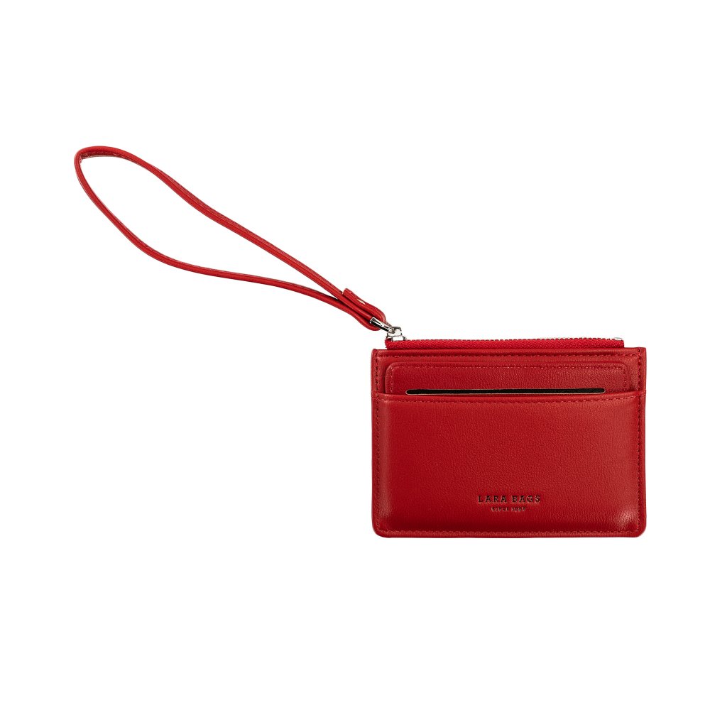 PEŇAŽENKA NA KARTY Červená