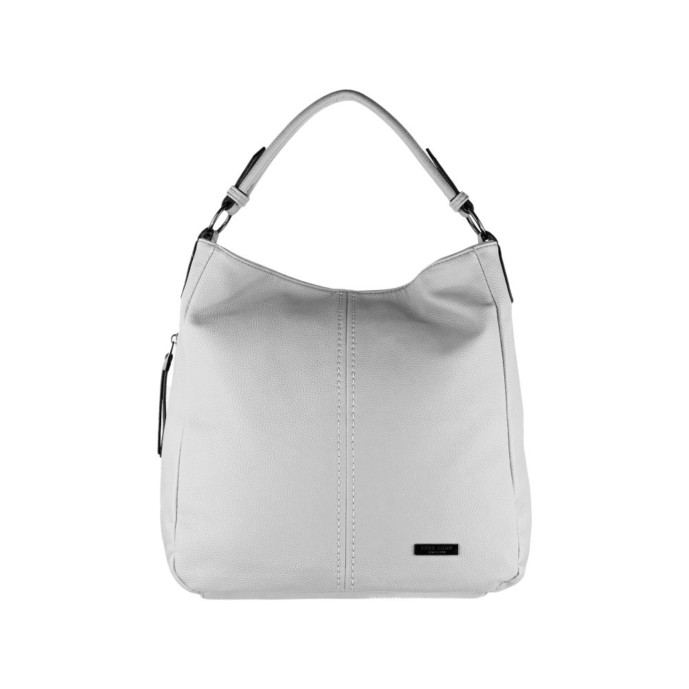 NADIA dámska koženková kabelka Sivá