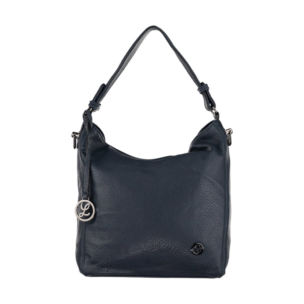 ALICE dámska koženková kabelka Tmavomodrá