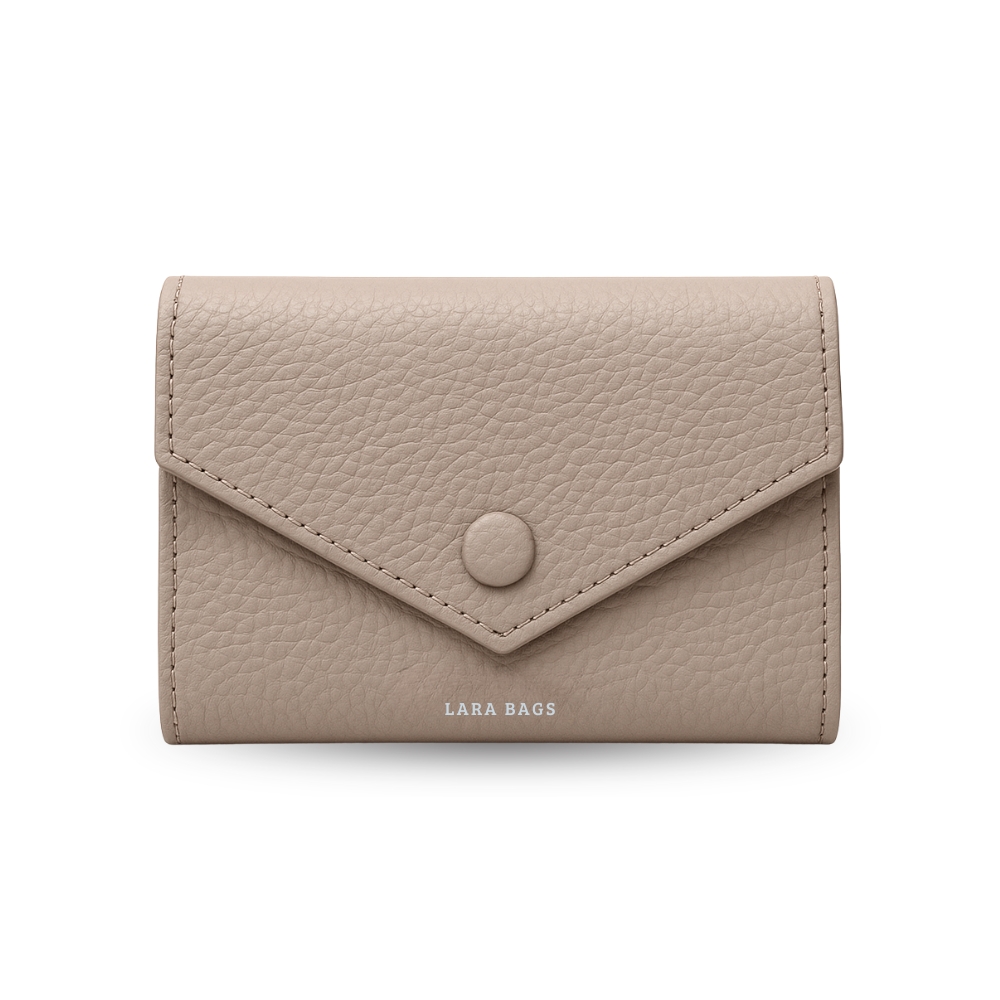 DÁMSKA KOŽENÁ PEŇAŽENKA Svetlohnedá