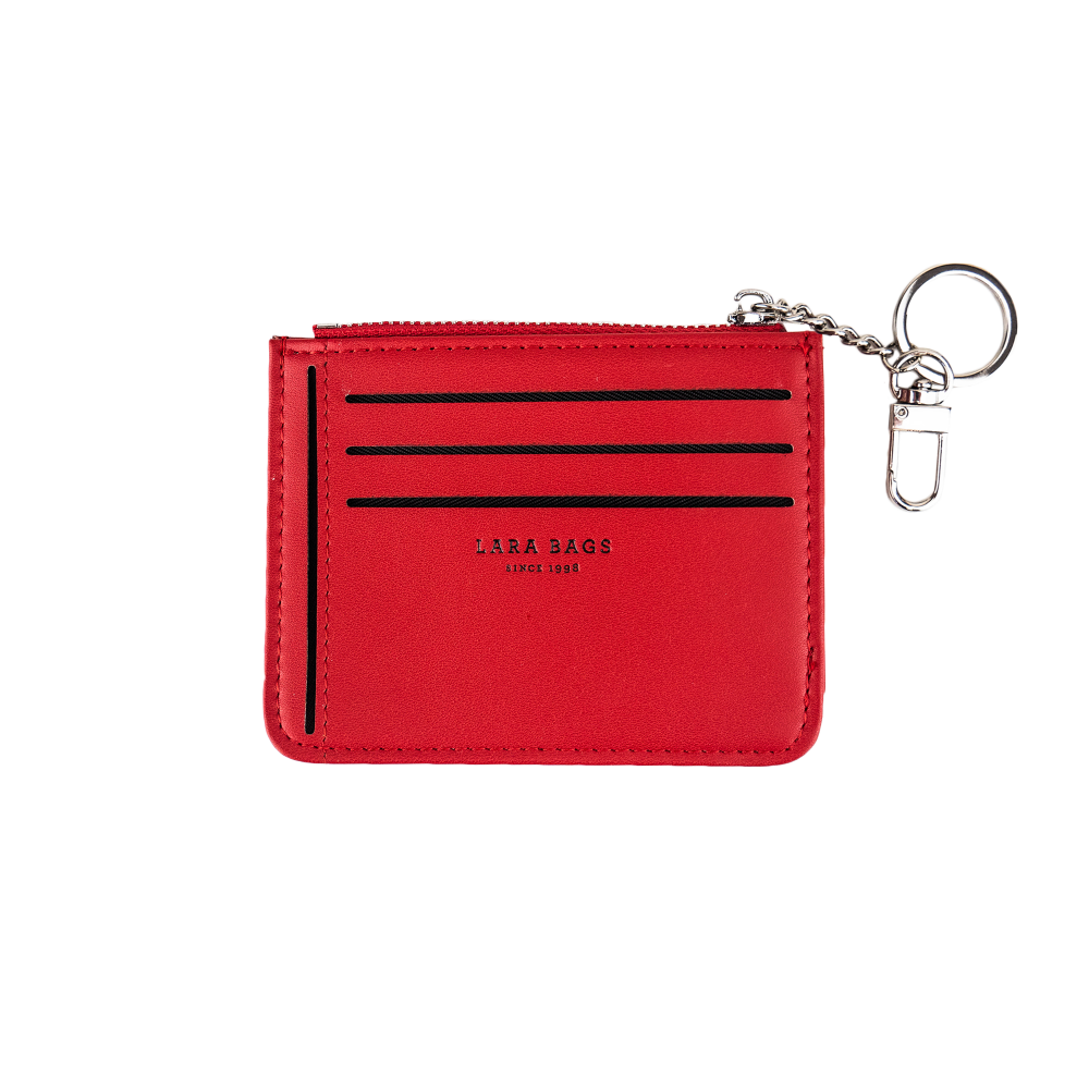 PEŇAŽENKA NA KARTY Červená