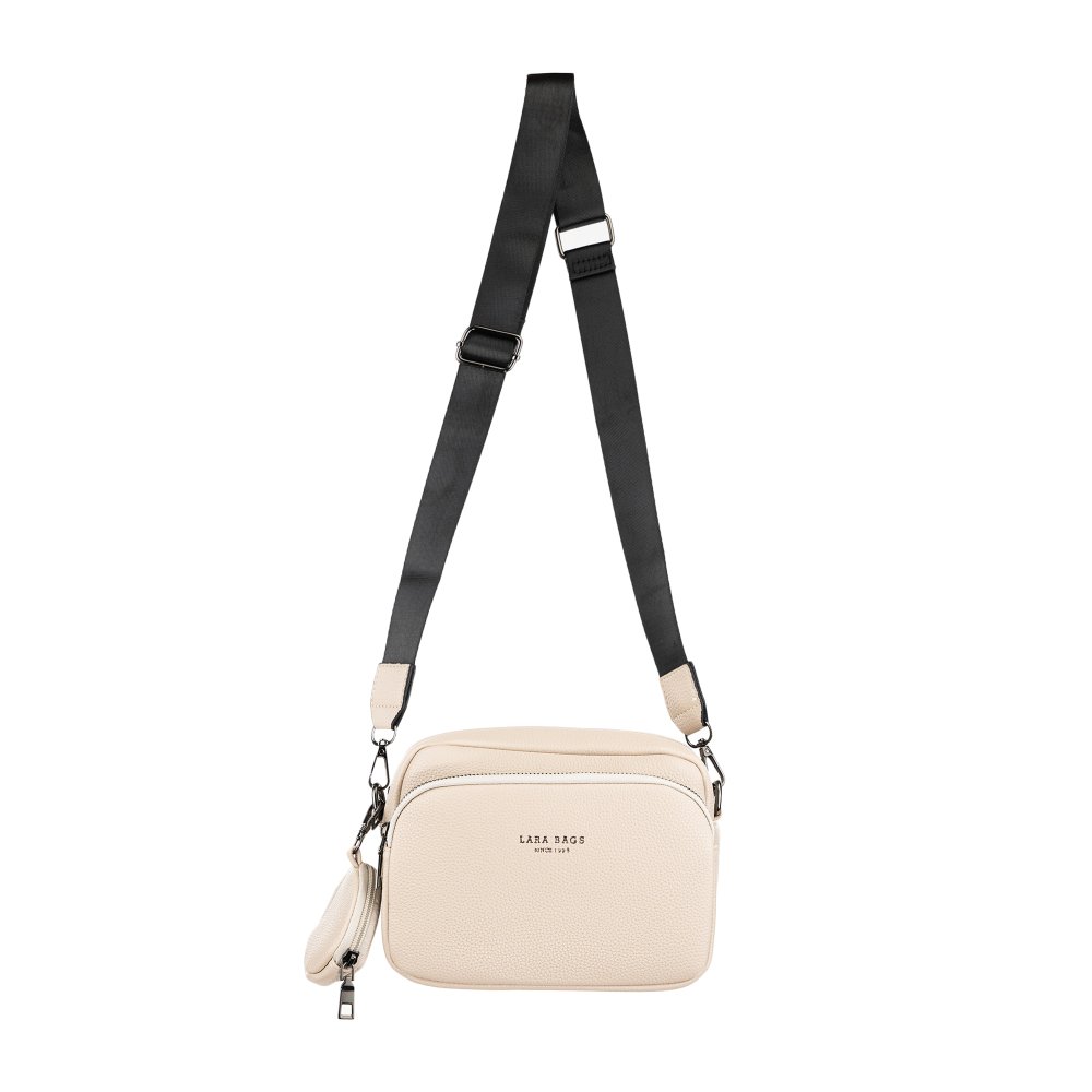 CHLOE dámska crossbody koženková kabelka taupe