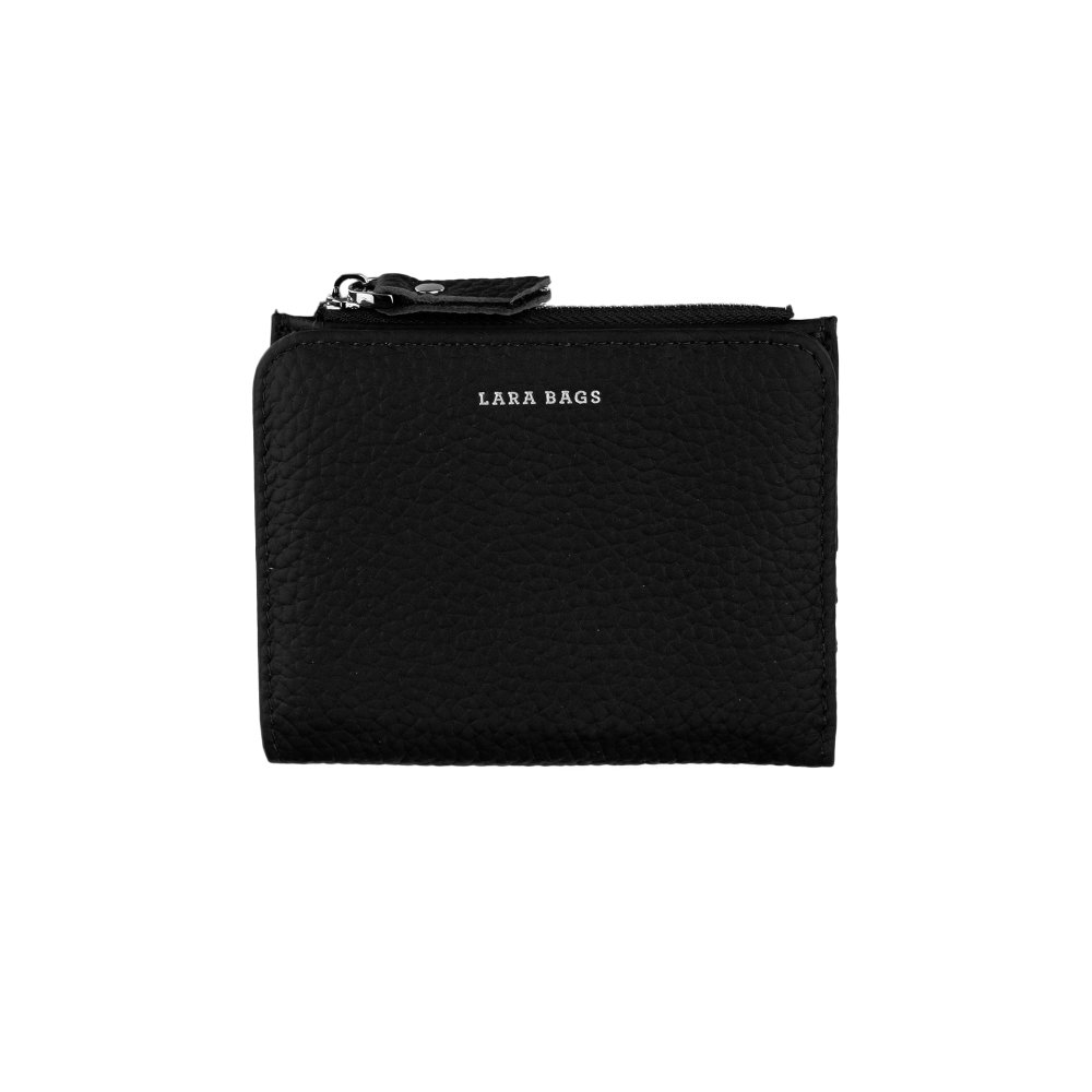 DÁMSKA KOŽENÁ PEŇAŽENKA Čierna