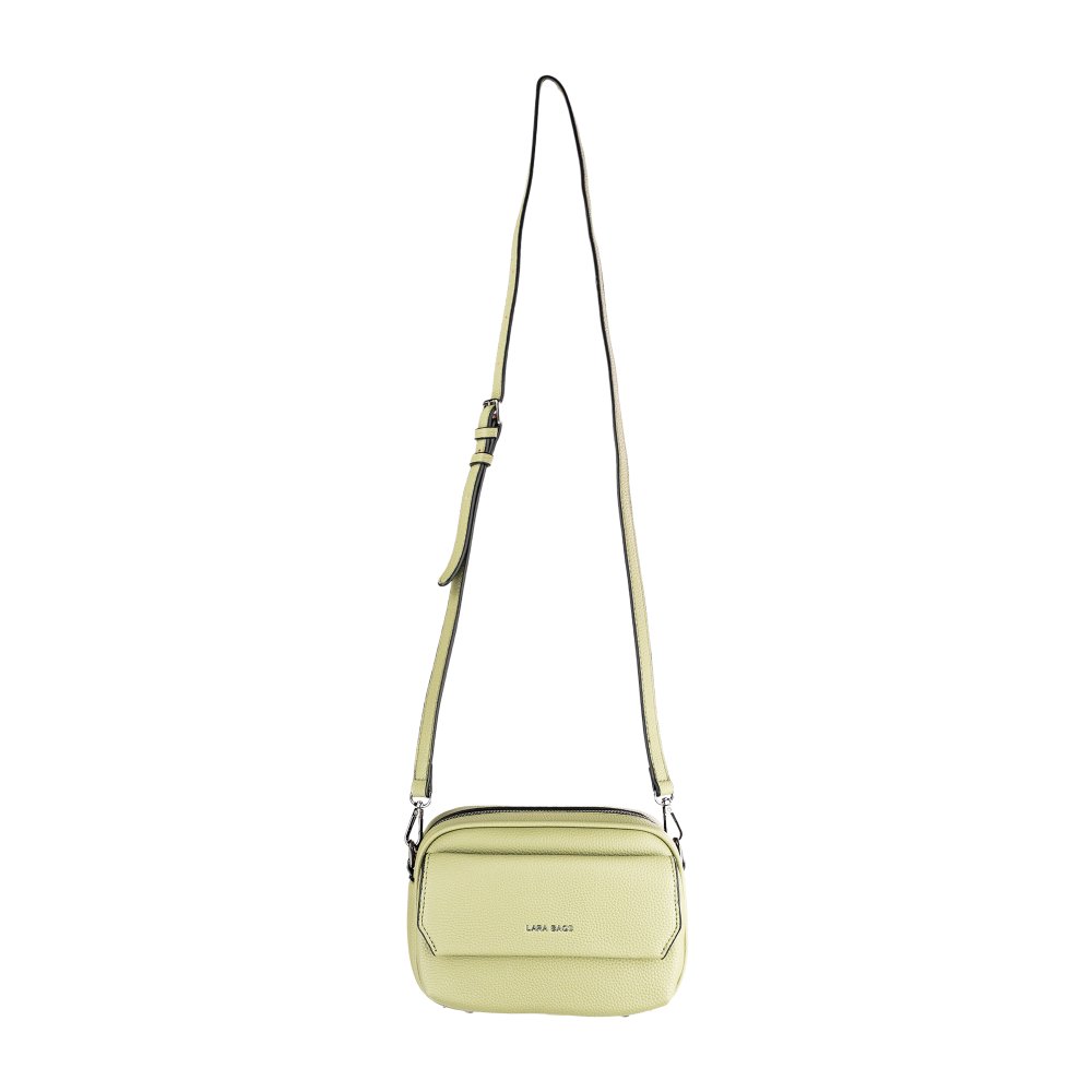 BLANCA dámska crossbody koženková kabelka olivová