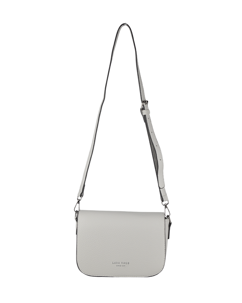 TIMEA dámska crossbody koženková kabelka Sivá
