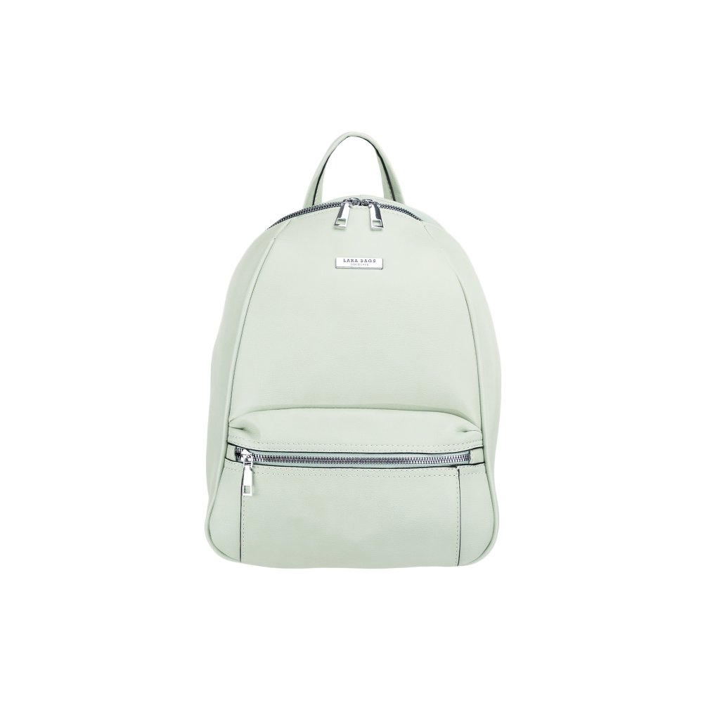 ALEXA dámsky koženkový batoh Svetlo zelená