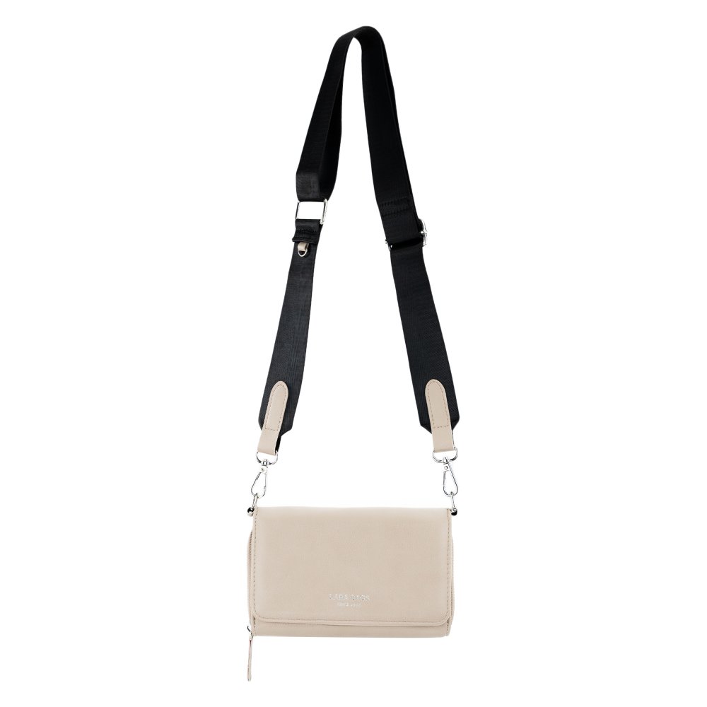 DÁMSKA PEŇAŽENKA CEZ RAMENO taupe