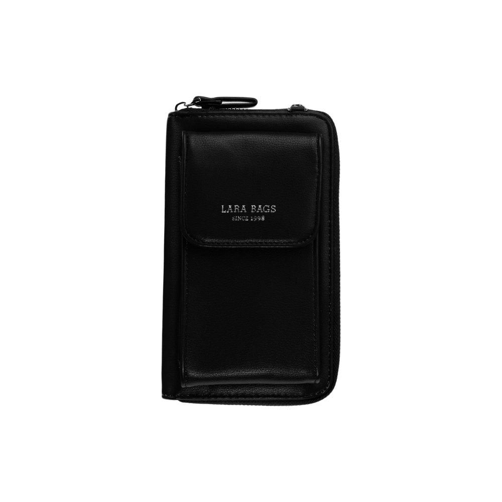 DÁMSKA PEŇAŽENKA A PÚZDRO NA MOBIL Čierna