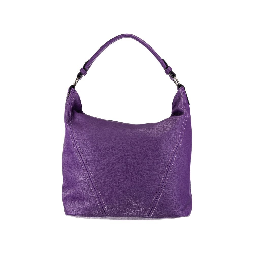 TALIA dámska koženková kabelka Tmavo fialová