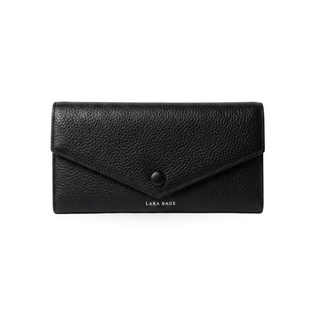 DÁMSKA KOŽENÁ PEŇAŽENKA Čierna