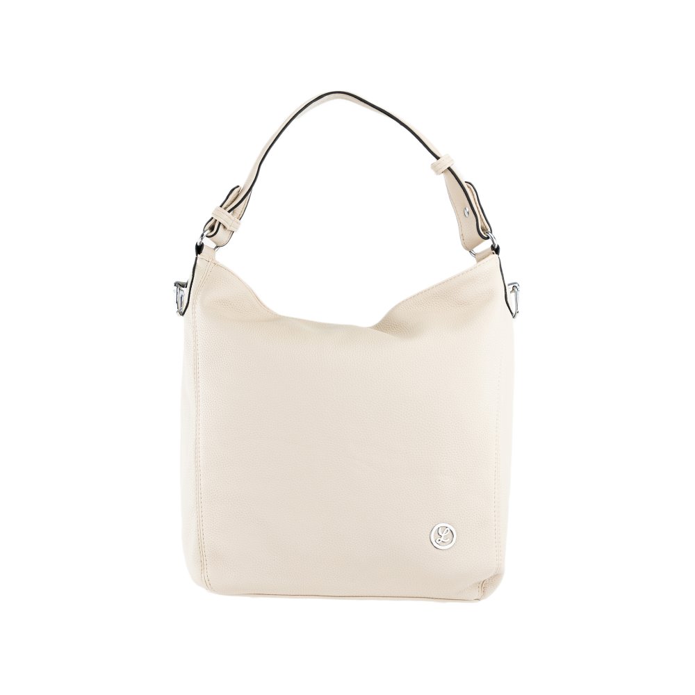 MILENA dámska koženková kabelka taupe